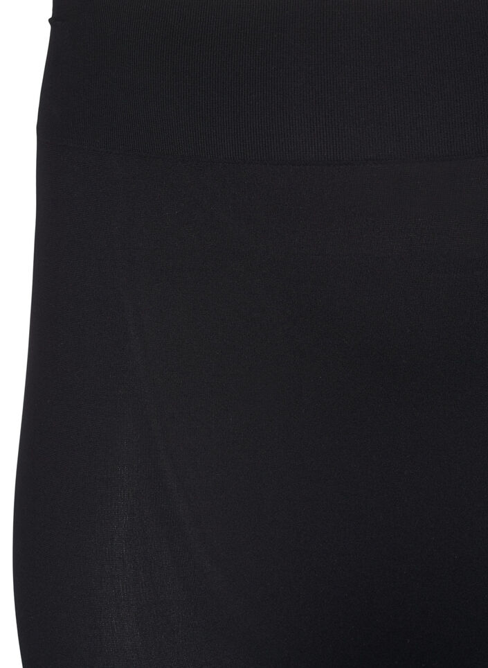 Seamless basis leggings, Sort, Packshot image number 2