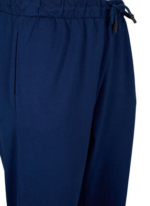 Sweatbukser med lommer, Medieval Blue, Packshot image number 2