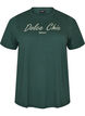T-shirt i &oslash;kologisk bomuld med print, Gr&oslash;n, Packshot image number 0