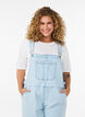 Stribede denim overalls, Bl&aring;, Model image number 2