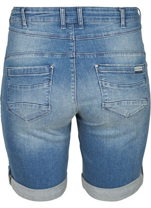 Denim shorts, Light blue denim, Packshot image number 1
