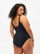 Badedragt med wrap, Sort, Model image number 1