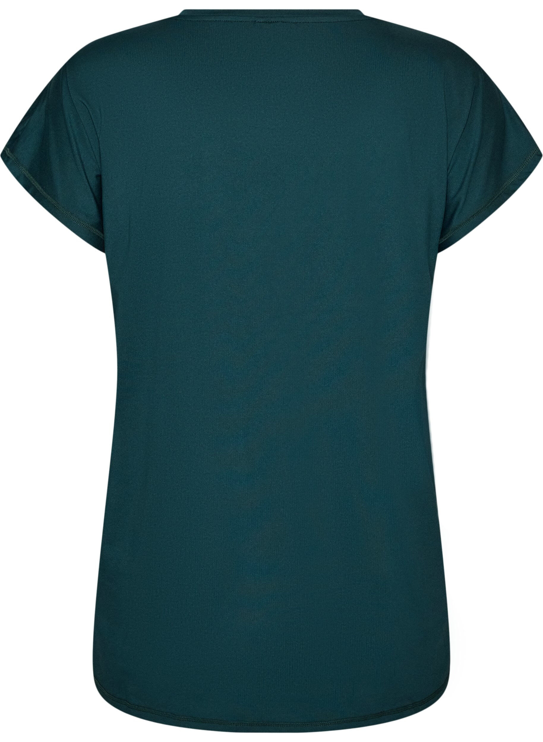 ZizziLang tr&aelig;nings t-shirt, Gr&oslash;n, Packshot image number 1