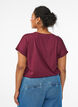 Kort&aelig;rmet t-shirt i bomuldsblanding, R&oslash;d, Model image number 2