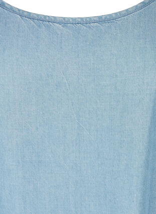 Kjole, Light blue denim, Packshot image number 2