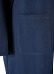 Lang blazer med lommer, Bl&aring;, Packshot image number 3