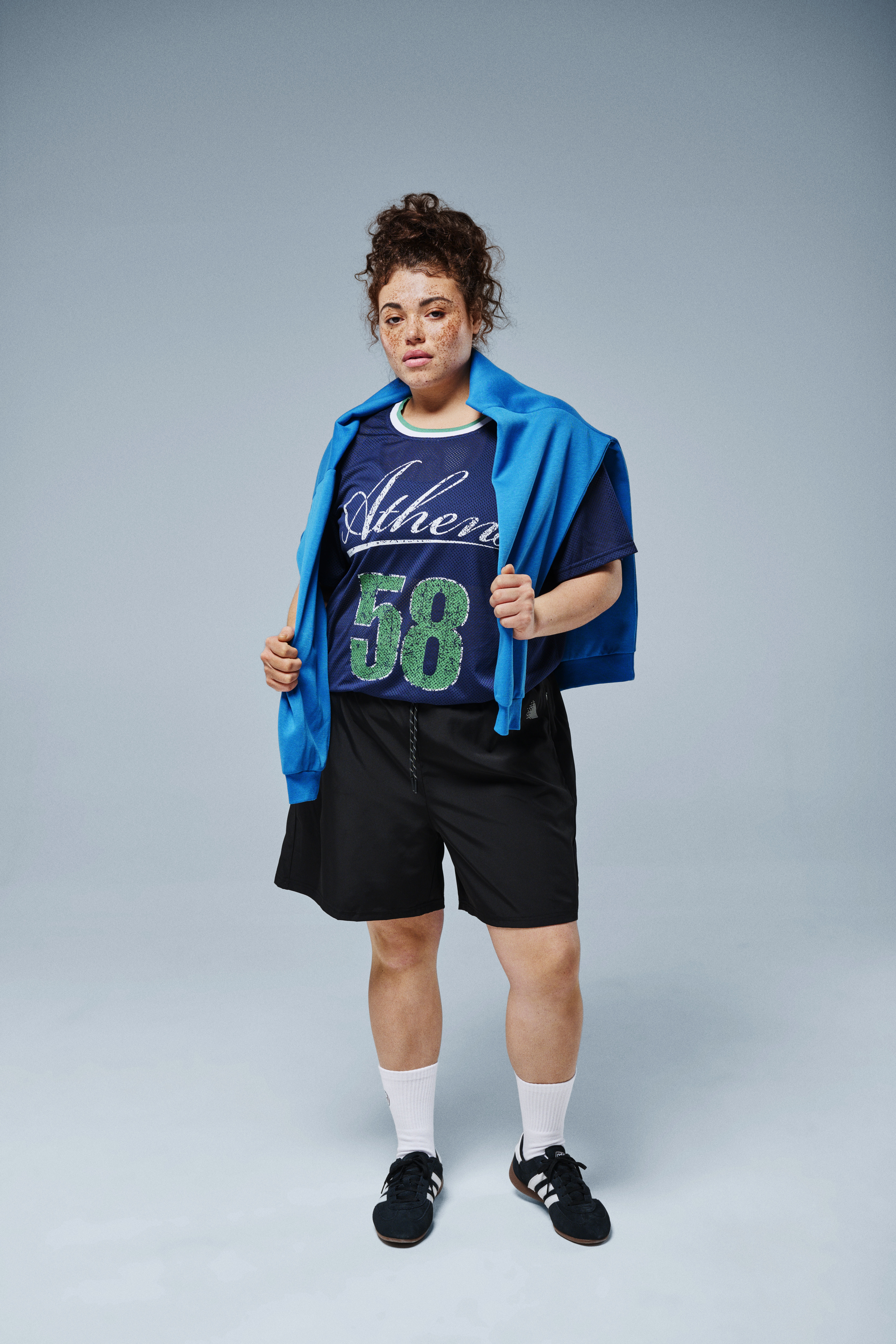 Zizzi Sportsjersey i mesh, , Model