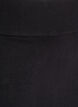 Kort striknederdel med bred linning, Sort, Packshot image number 2
