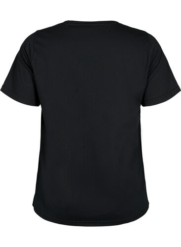 FLASH - T-shirt med motiv, Black Heart, Packshot image number 1
