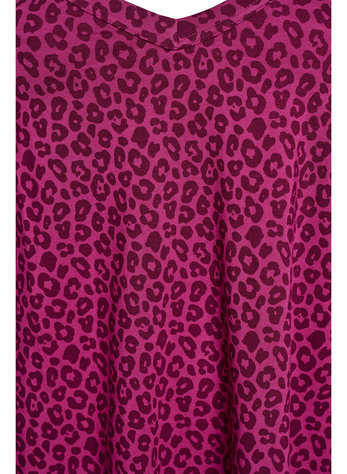 Nattop med stropper og V-udskæring, Lyserød, Packshot image number 2