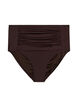 Bikini underdel med h&oslash;j talje, Brun, Packshot image number 0