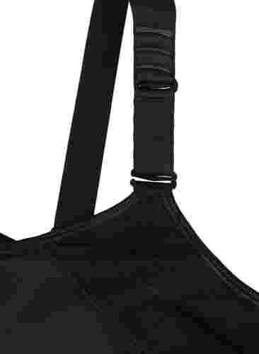 CORE, SUPER HIGH, SPORTS BRA - Sports bh med justerbare skulderstropper, Black, Packshot image number 3