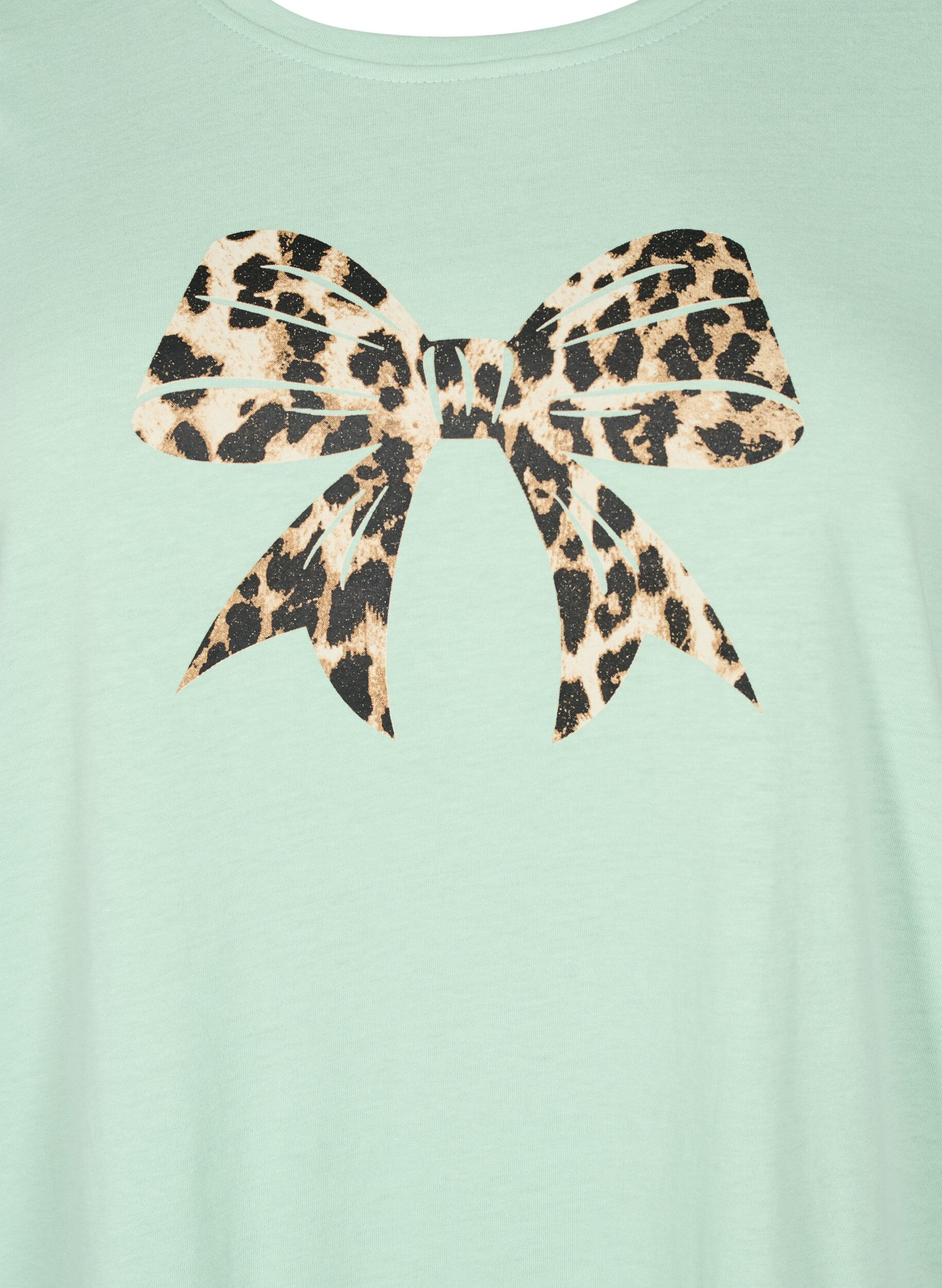 Zizzi FLASH - T-shirt med motiv, Gr&aring;, Packshot image number 2