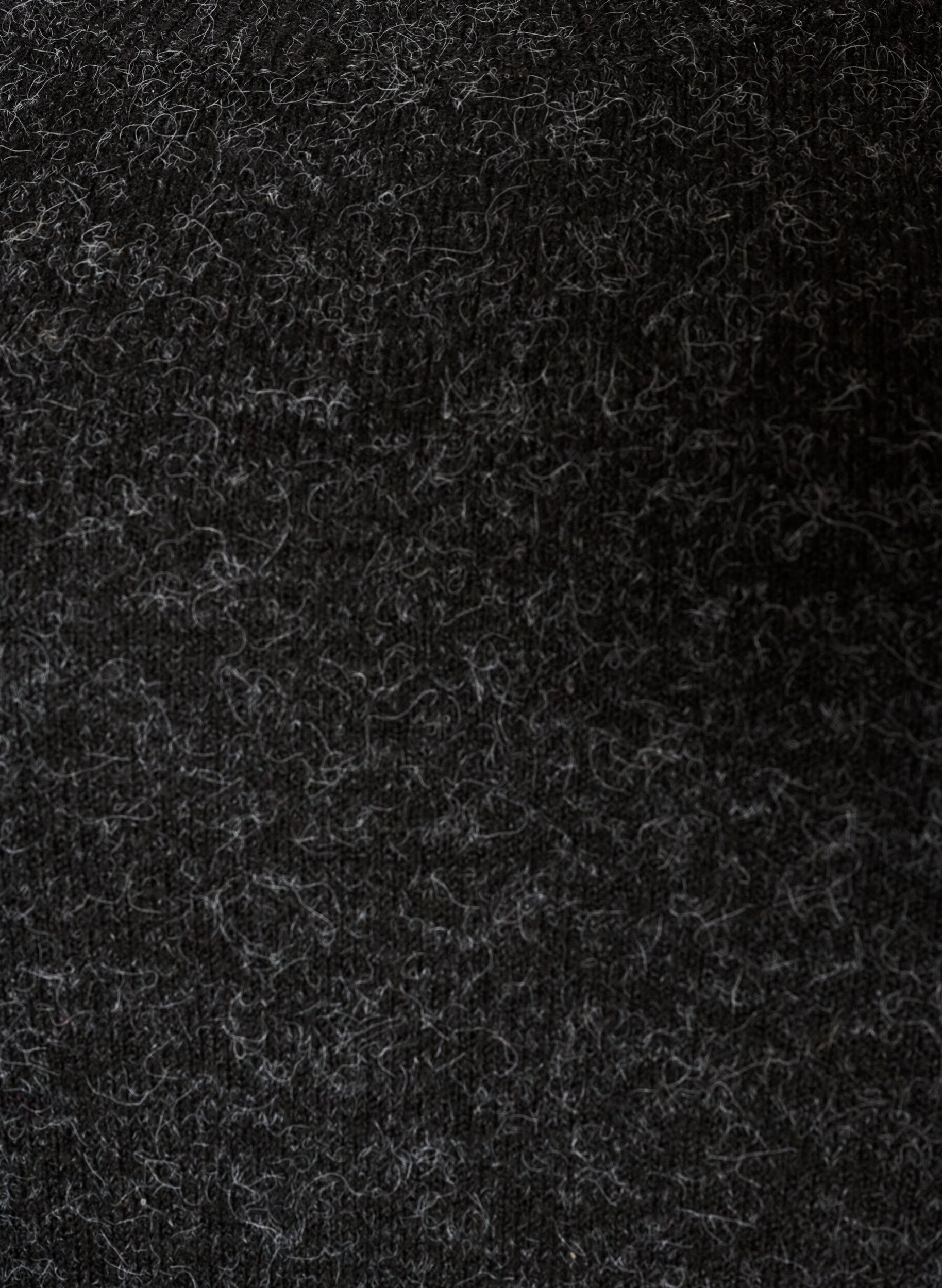 ZizziLang strikbluse med kugleknapper, Gr&aring;, Packshot image number 2