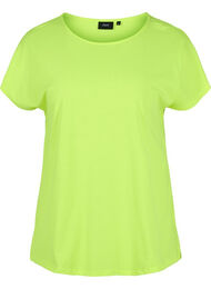 Neonfarvet t-shirt i bomuld, Neon Lime