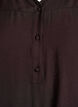 Viskosebluse med smock og rynkedetaljer, Brun, Packshot image number 2