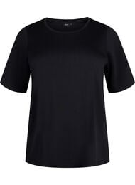 T-shirt i modalmix, Sort