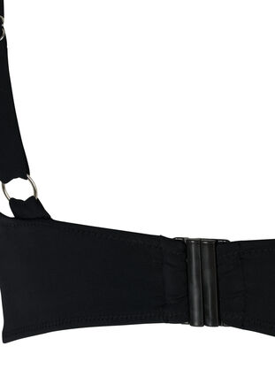 Bikini bøjle bh med udtagelige indlæg, Black, Packshot image number 3