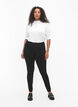 Jeggings i bomuldsblanding, Black, Model image number 0
