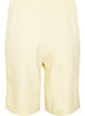 L&oslash;se bermudashorts med h&oslash;j talje, Gul, Packshot image number 1