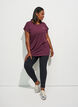 Lang tr&aelig;nings t-shirt, R&oslash;d, Model image number 1