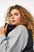 Lang vest med lommer og tovejs lynl&aring;s, Sort, Model image number 4
