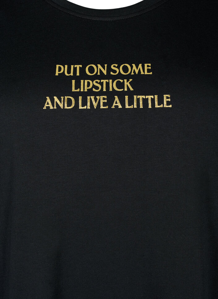 FLASH - T-shirt med motiv, Black Lips, Packshot image number 2