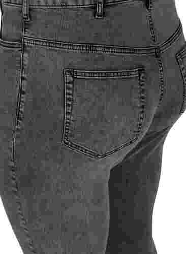 Super slim Amy jeans med høj talje, Grey Denim, Packshot image number 3
