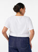 T-shirt med motiv, Hvid, Model image number 2