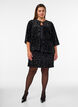 Kort pailletnederdel, Sort, Model image number 1