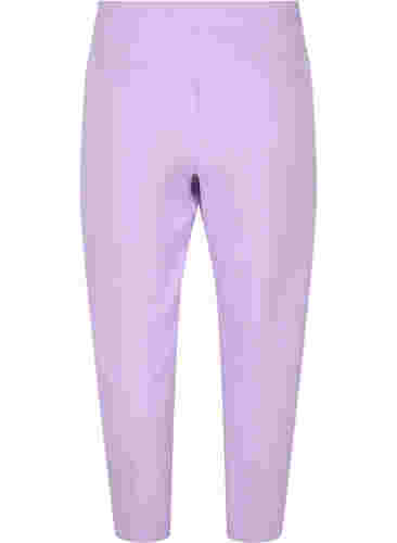 Cropped bukser med lommer, Orchid Bloom, Packshot image number 1