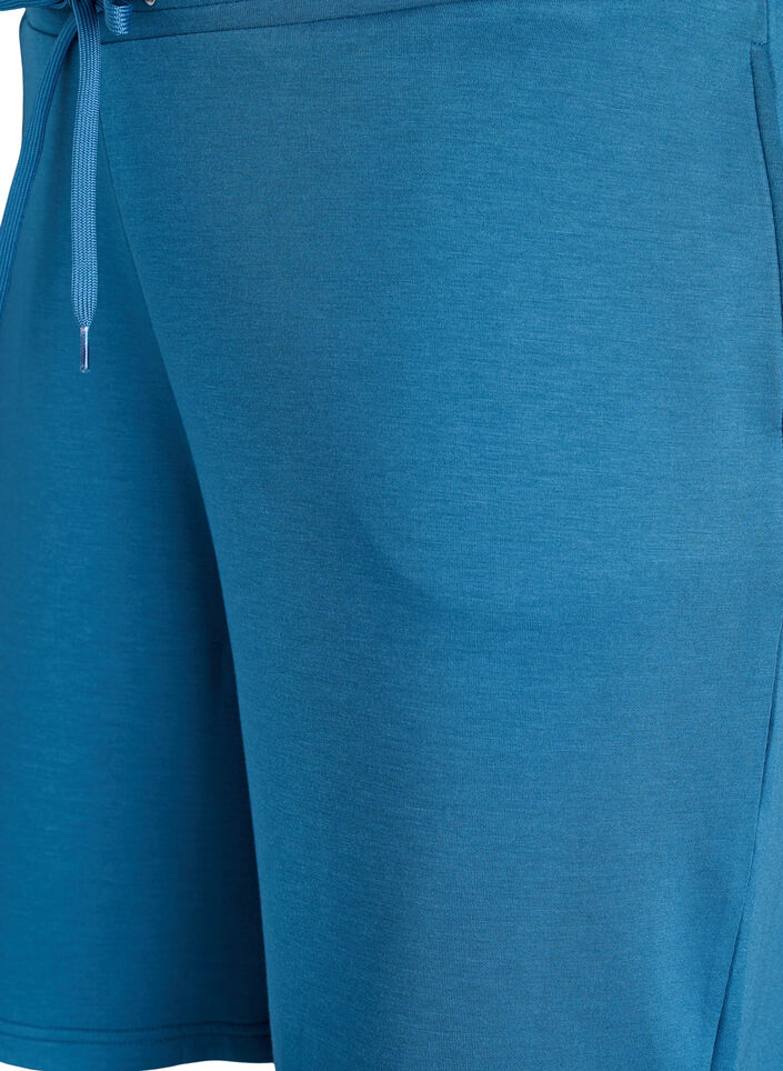 Shorts i modal-mix med lommer, Blå, Packshot image number 2