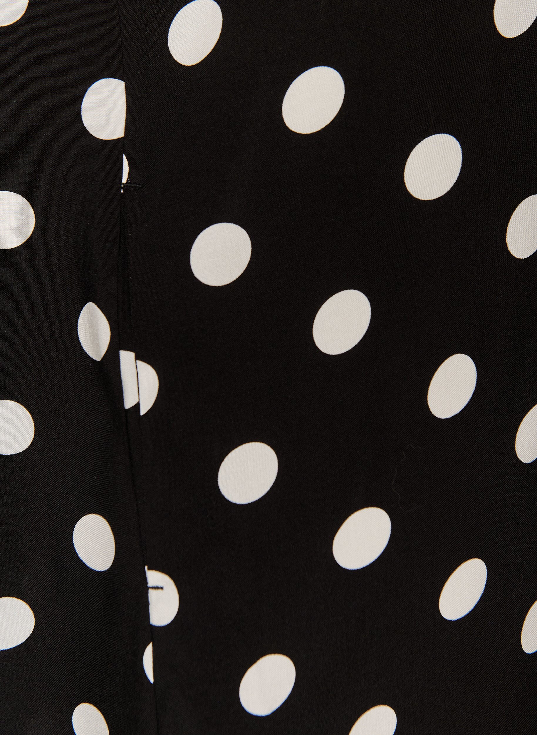 Zizzi L&oslash;stsiddende lang skjorte i viskose, Vanilla, Packshot image number 3