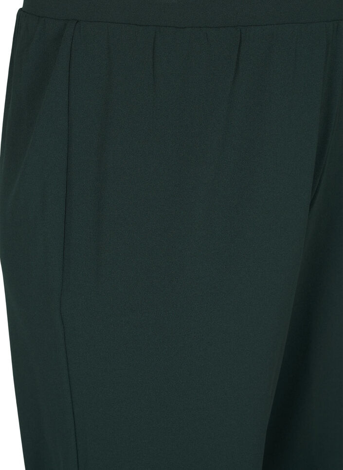 Bukser med straight fit, Gr&oslash;n, Packshot image number 2