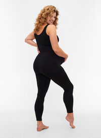 Seamless graviditets leggings , Black, Model