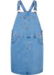 Overalls kjole i denim, Blå, Packshot image number 0