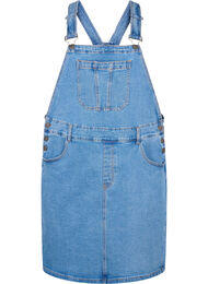 Overalls kjole i denim, Blå