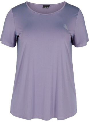 Kortærmet trænings t-shirt, Purple As Sample, Packshot image number 0