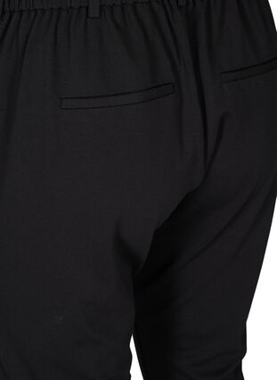 Cropped Maddison bukser med nitter, Black w Studs, Packshot image number 3