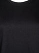 Sweatshirt med rund hals , Sort, Packshot image number 2
