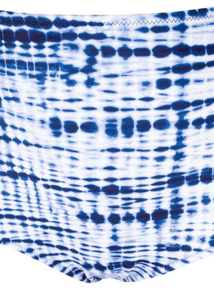 Højtaljet bikini underdel med print, Tie Dye Print, Packshot image number 2