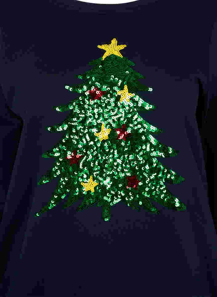 Jule sweatshirt, Night Sky Tree, Packshot image number 2