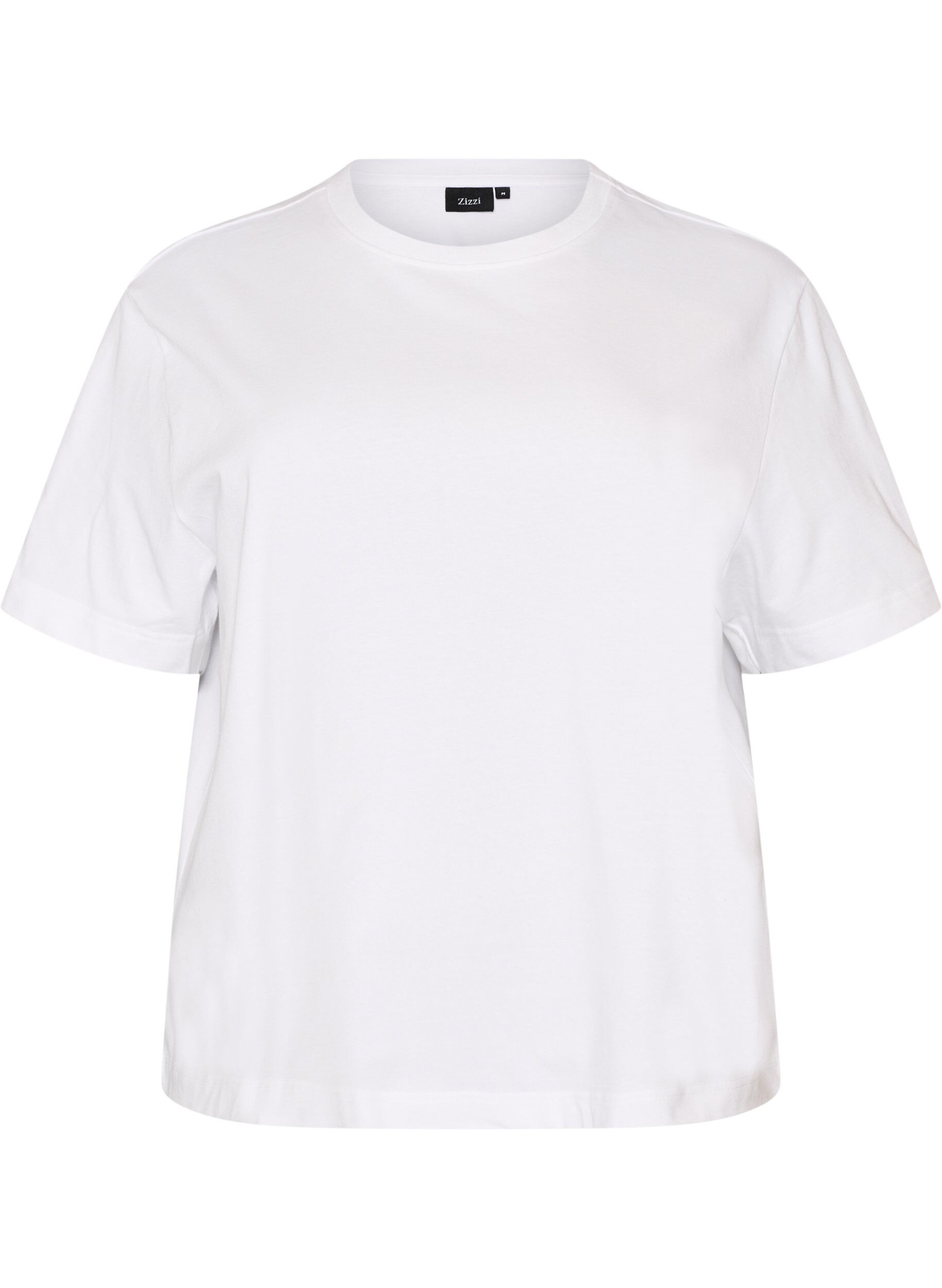 Boxy T-shirt i bomuld