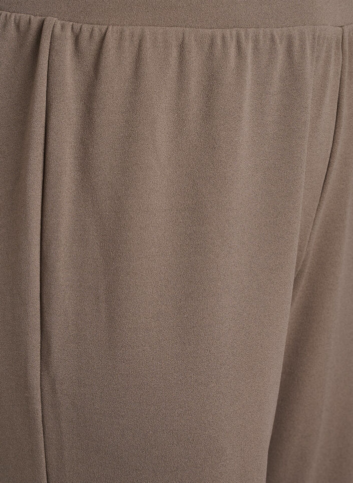 Bukser med straight fit, Beige, Packshot image number 2