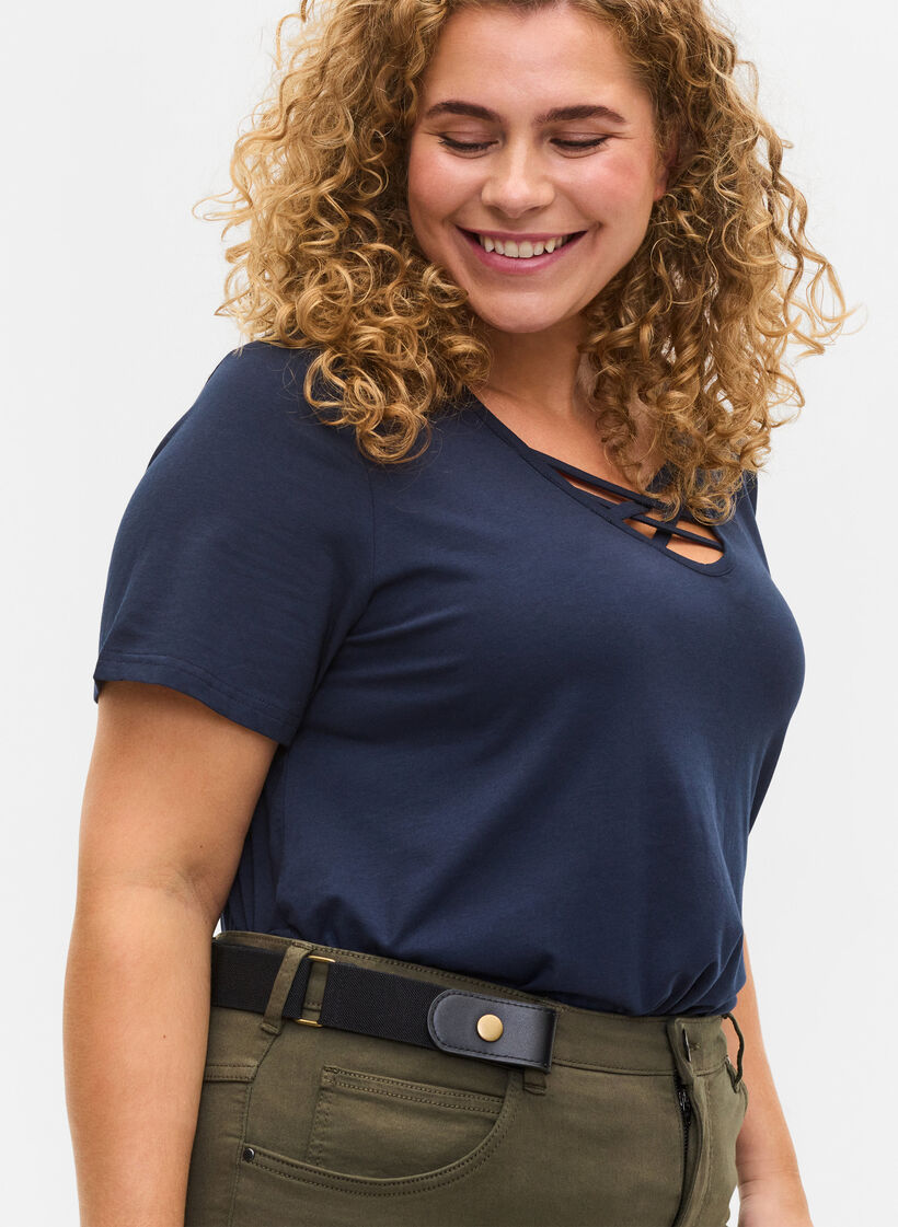 Elastik b&aelig;lte, Sort, Model image number 0