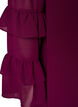 Kort kjole med transparente fl&aelig;se&aelig;rmer, Lilla, Packshot image number 3