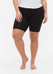 2-pak cykelshorts i viskose, Sort, Model image number 3