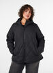 Let vatteret jakke med diamantquilt, Sort, Model image number 0