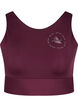 CORE, MID SUPPORT SPORTS BRA - Sports bh med v-ryg, Fig, Packshot image number 0