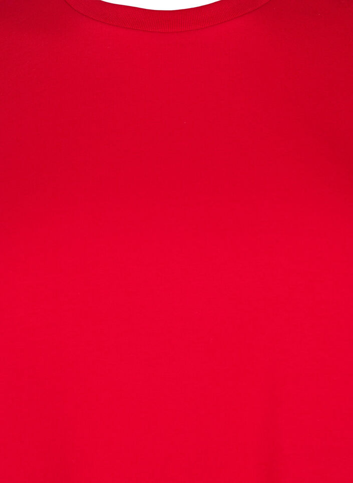 T-shirt i økologisk bomuld med rund hals, Salsa, Packshot image number 2